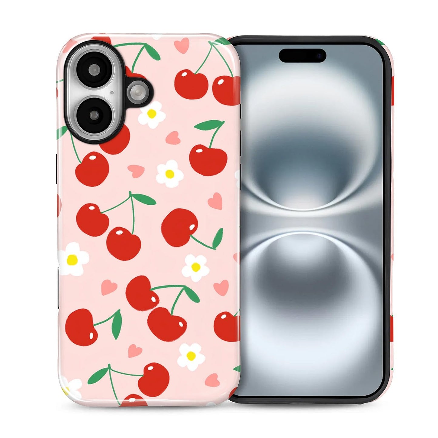 Compatible with iPhone 13 14 Case, Hybrid 2-Layer Case Shockproof Anti-Scratch for Girl Women Boy Men, Plant Collection for iPhone 13 14