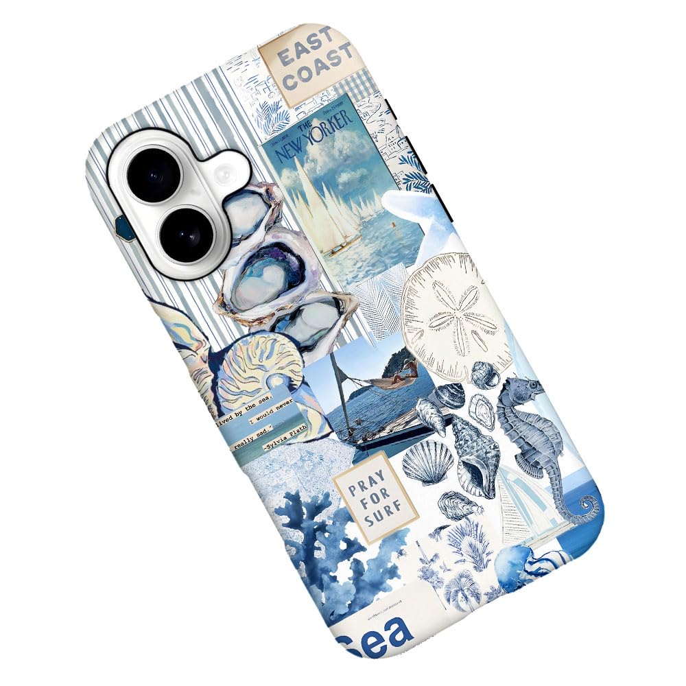 Case Compatible with iPhone 17 Pro,Fall Prevention Hybrid 2-Layer Hard Shell Phone Cover for Girls Boys,Collage European Disco