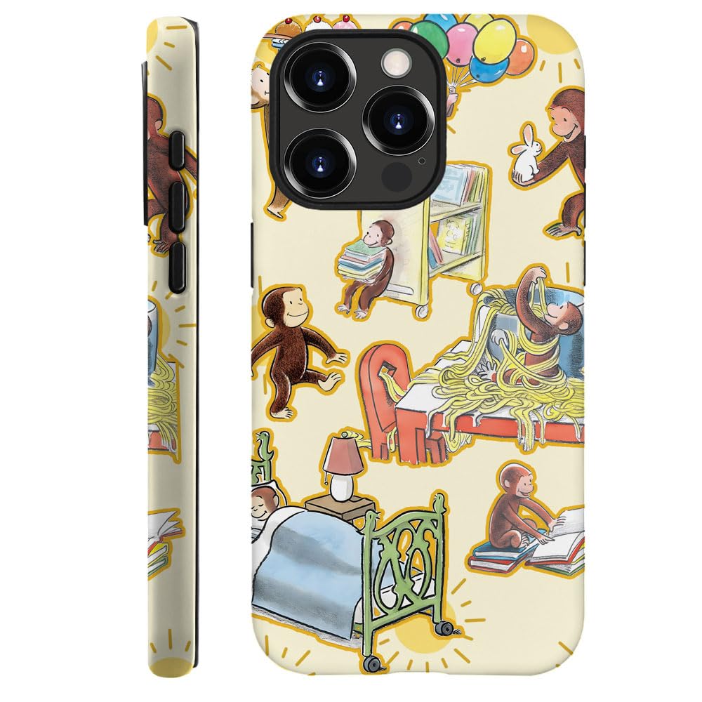 Case for iPhone 17 Pro - [Drop Protection Phone Cover] - Hybrid Case for Girl Women - Cute Cat Playful