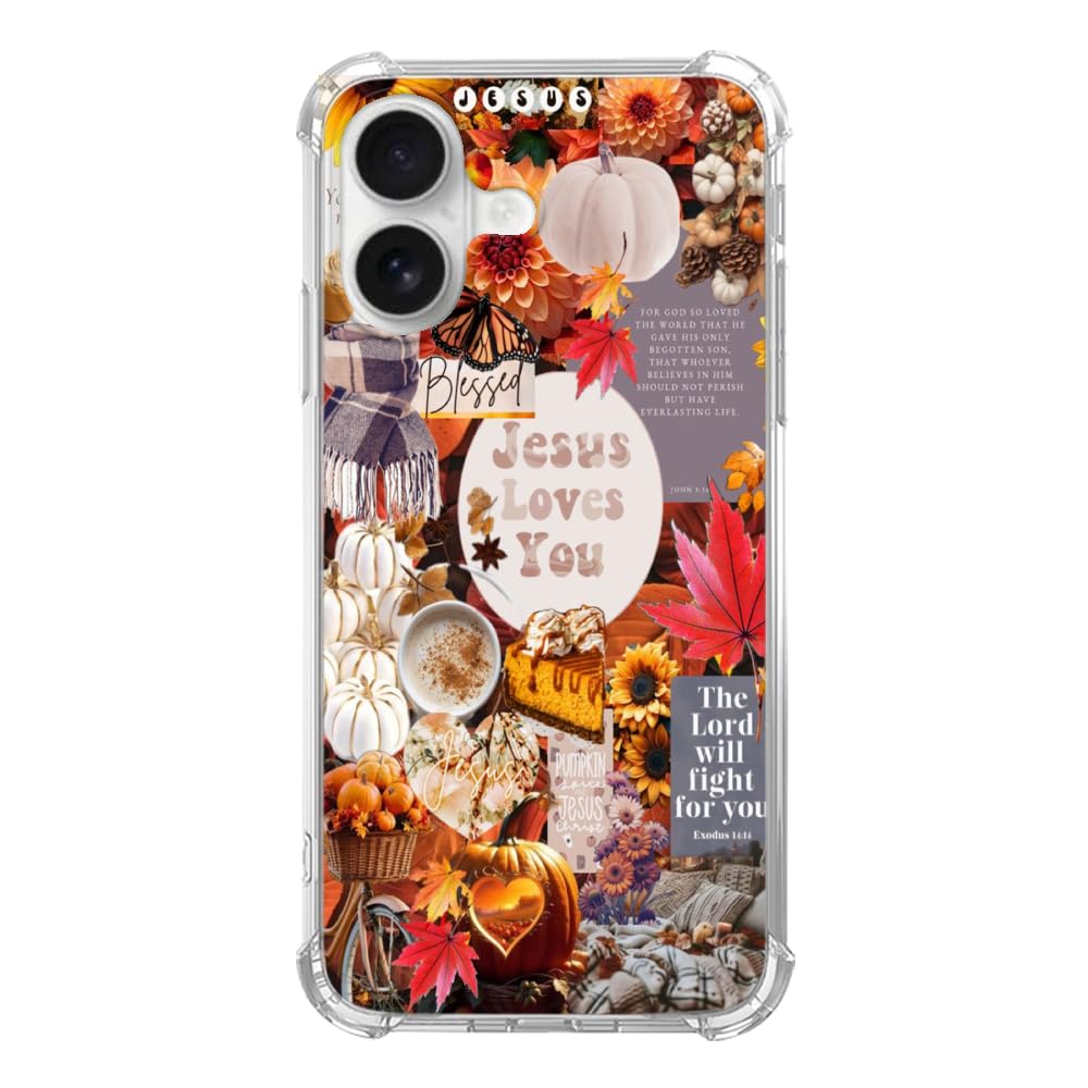 Christmas Aesthetic Phone Case Compatible with iPhone 17, Winter Holiday Festive Phone Cover for iPhone 17