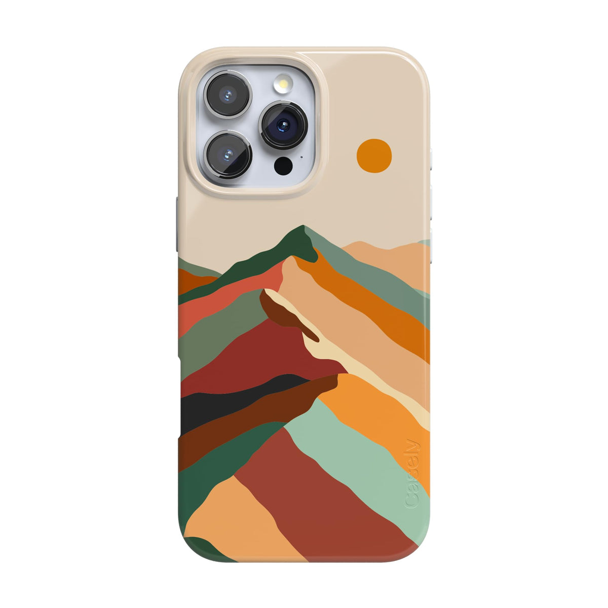 Casely iPhone 16 Pro Case | Clubhouse | Golden on the Green | Compatible with MagSafe | Classic Ultra Thin Design