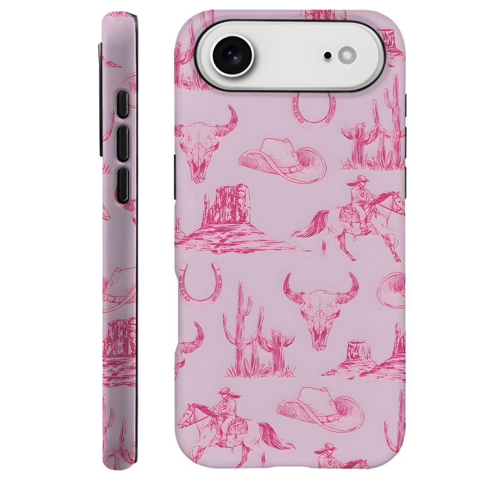 Case Compatible with iPhone 17 Pro,Fall Prevention Hybrid 2-Layer Hard Shell Phone Cover for Girls Boys,Collage European Disco