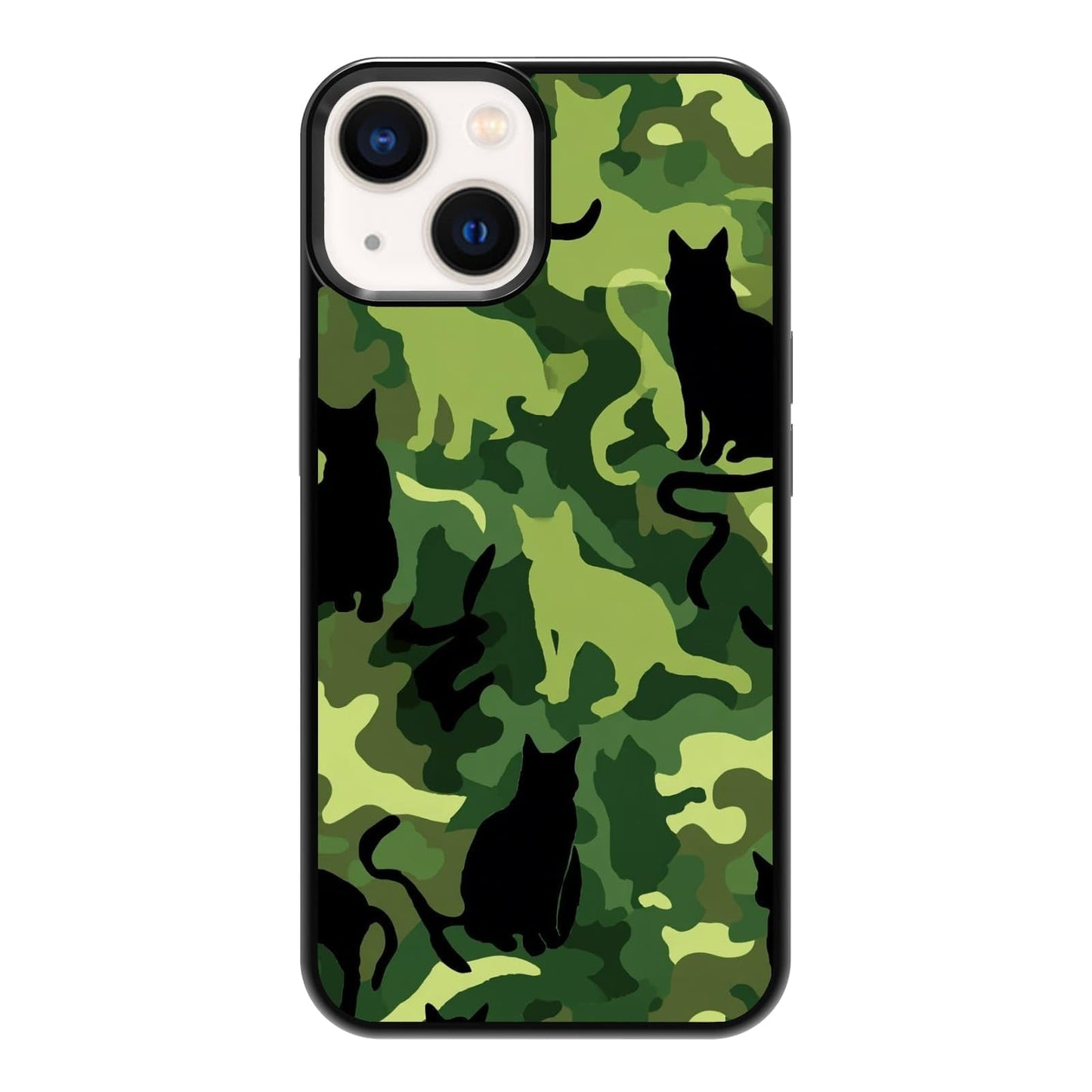 Vintage Green Herb Botanical Leaf Sketch Nature Phone Case, Shockproof Protective Cover for iPhone 11 12 13 14 15 16 17 Pro Max Plus Mini XR 7 8 SE