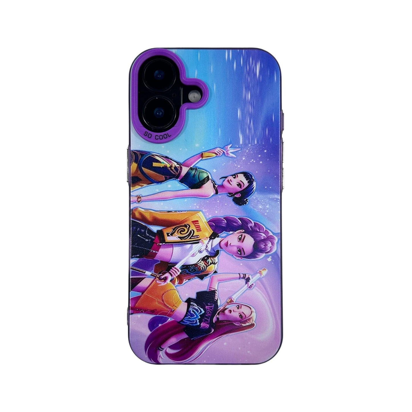 Cartoon Phone Case for iPhone 13/14, Fashion Kawaii Soft TPU Shockproof Protective Back Cover (Multicolor, iPhone 13/14)