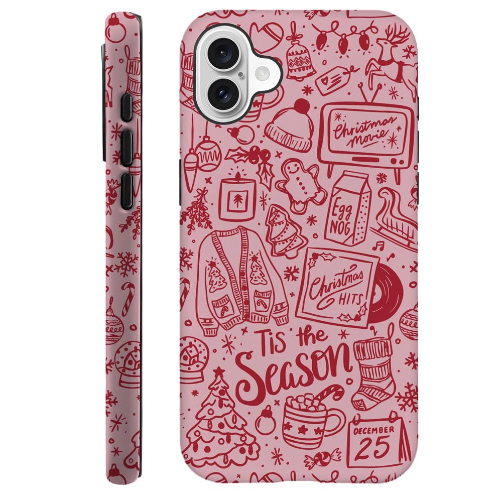 Case for iPhone 17 - [Drop Protection Phone Cover] - Hybrid Case for Girl Women - Funny Monkey Stripes 01
