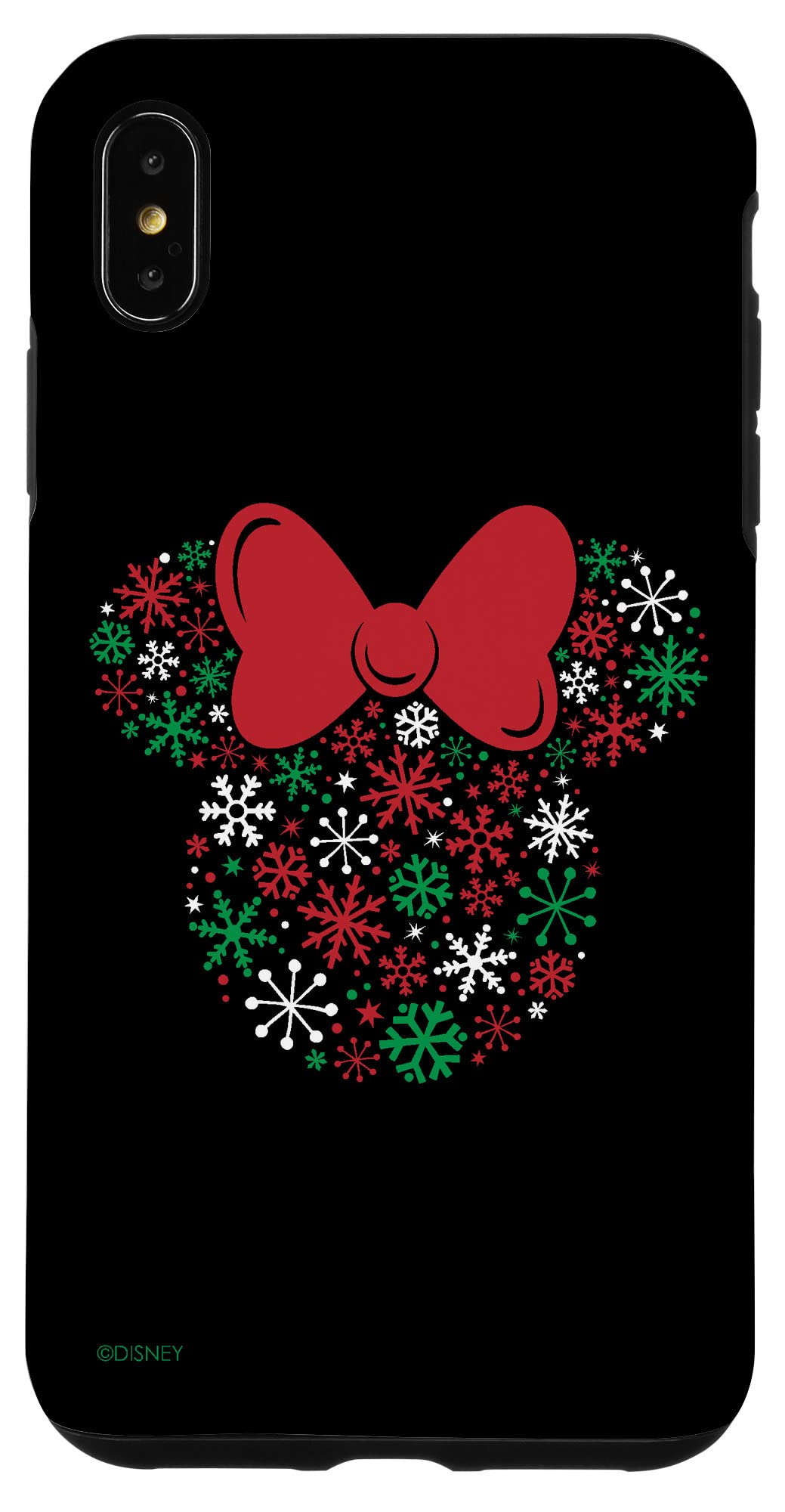 Disney Minnie Mouse Icon Holiday Snowflakes Case for iPhone 16 Pro Max