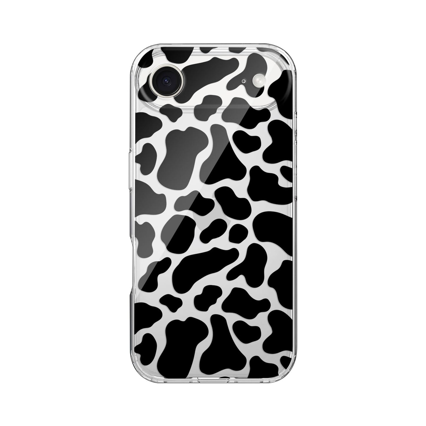 Blingy's for iPhone 17 Case, Christmas Tree Snowflake Winter Clear Case | Transparent, Winter Holiday Design, Snowflake Pattern, Christmas Pattern, Merry Christmas, Soft TPU Protective Case 6.3 in