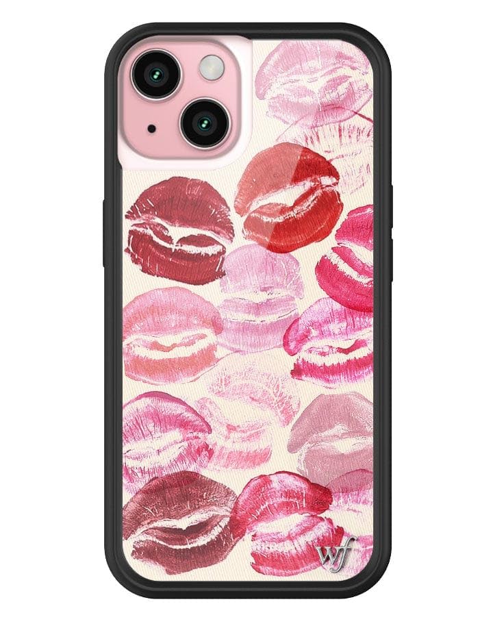 Wildflower Cases - Compatible with iPhone 15 | Protective Black Bumper, 6.5ft Drop Test Certified, Women Owned Small Business | Nature Floral Aesthetic Trendy Cute | Hummingbird