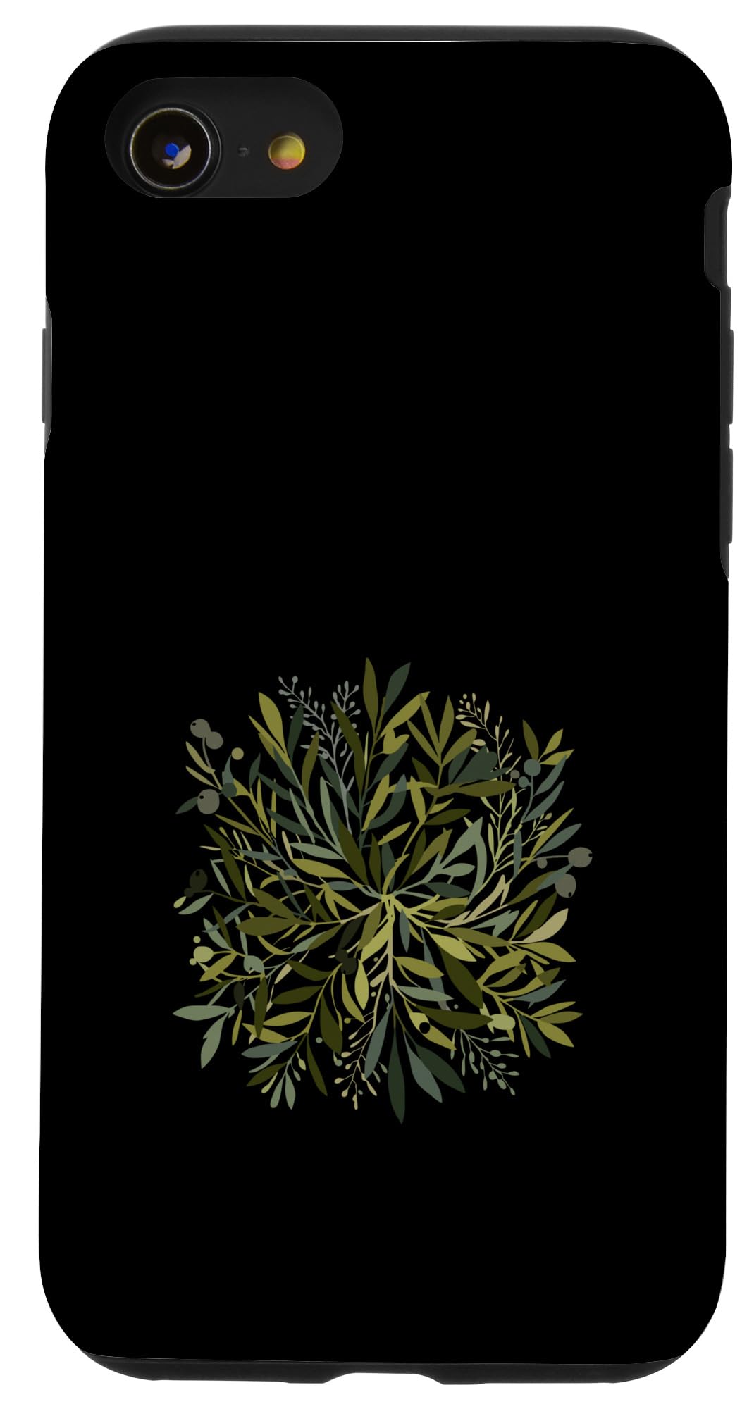 Wild Forest Leaves Botanical Green Foliage Nature Case for iPhone 16