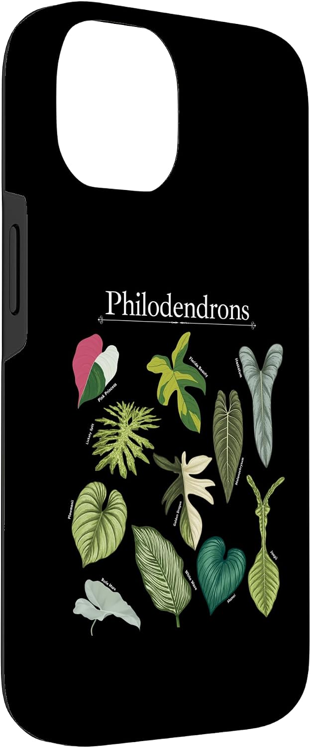 Philodendron Varieties Florida Beauty Joepii House Plants Case for iPhone 14