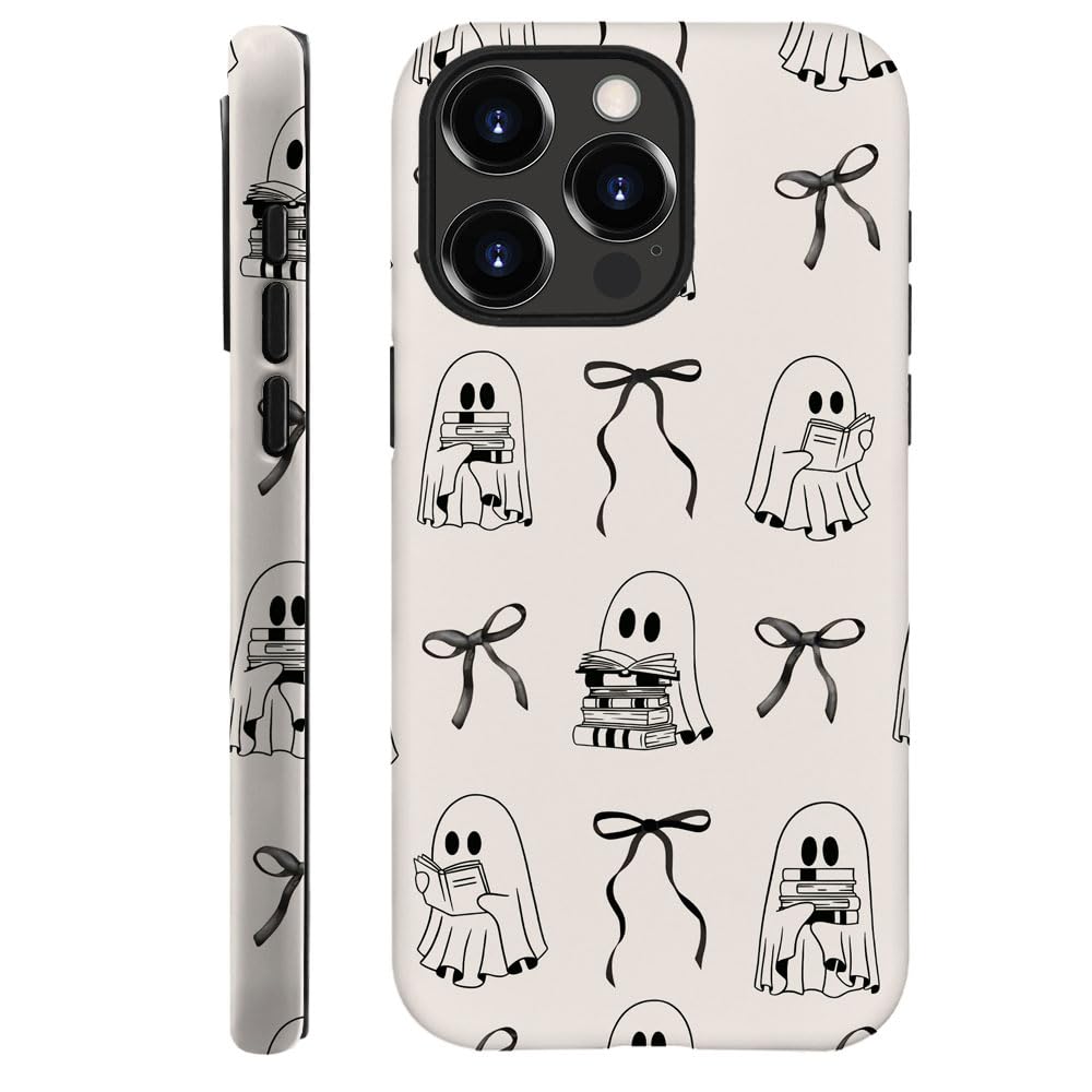 Compatible with iPhone 15 Pro,Durable & Shockproof Phone Case Cover Design - Christmas Retro Doodle
