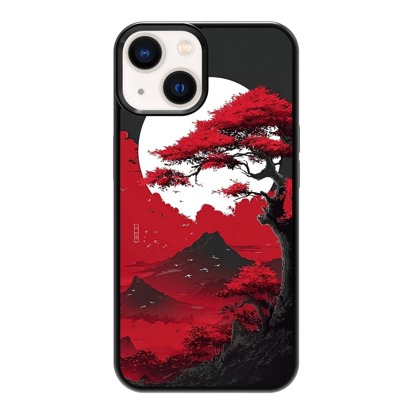 Vintage Green Herb Botanical Leaf Sketch Nature Phone Case, Shockproof Protective Cover for iPhone 11 12 13 14 15 16 17 Pro Max Plus Mini XR 7 8 SE