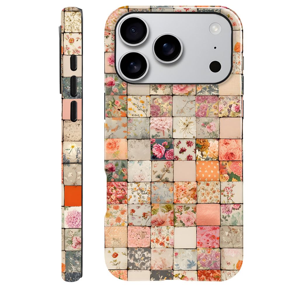 DAIZAG Case Compatible with iPhone 17,Glossy Durable Shock Protection Cover for Girl Women,Christmas Tree Snowflake Pattern