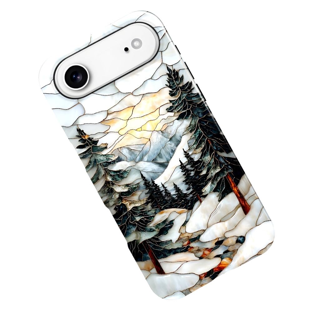 Case for iPhone 17,Christmas Lights Cute Holiday Phone Case Military-Grade Drop Protection Cover for Women Girl - Glossy