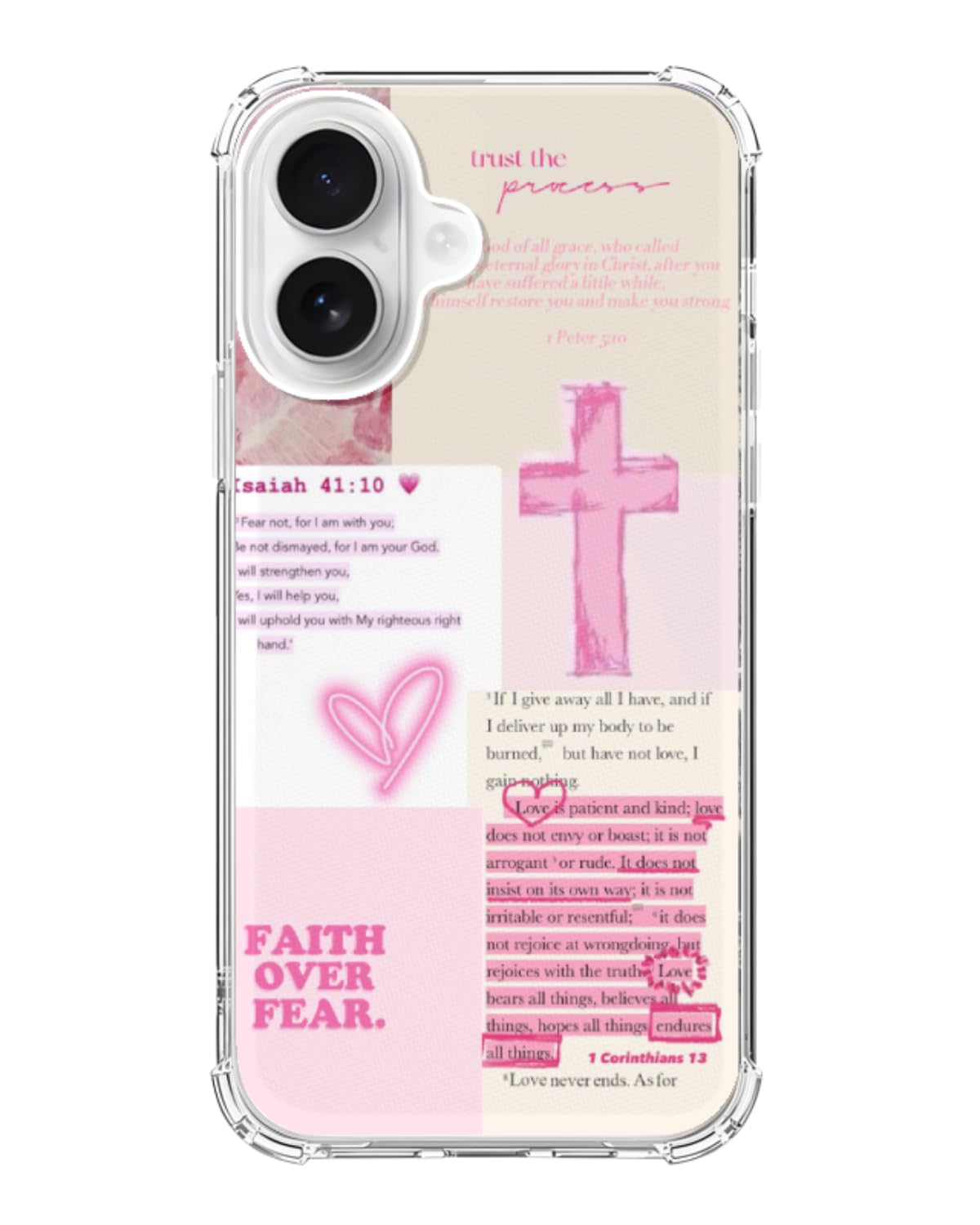 Christmas Aesthetic Phone Case Compatible with iPhone 17, Winter Holiday Festive Phone Cover for iPhone 17
