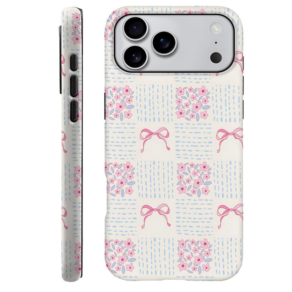 Compatible with iPhone 15 Pro,Durable & Shockproof Phone Case Cover Design - Christmas Retro Doodle