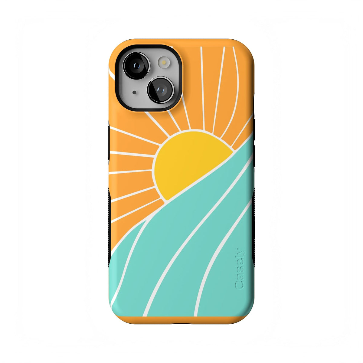 Casely iPhone 14 Case | Hanging Around | Potted Plants Floral | Bold Protective Design | Compatible with MagSafe