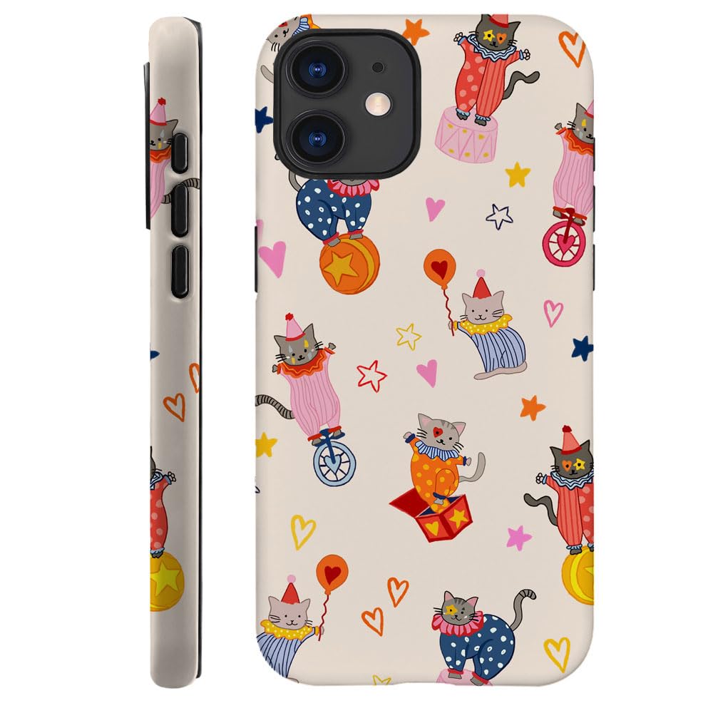 Case for iPhone 17 - [Drop Protection Phone Cover] - Hybrid Case for Girl Women - Funny Monkey Stripes 01