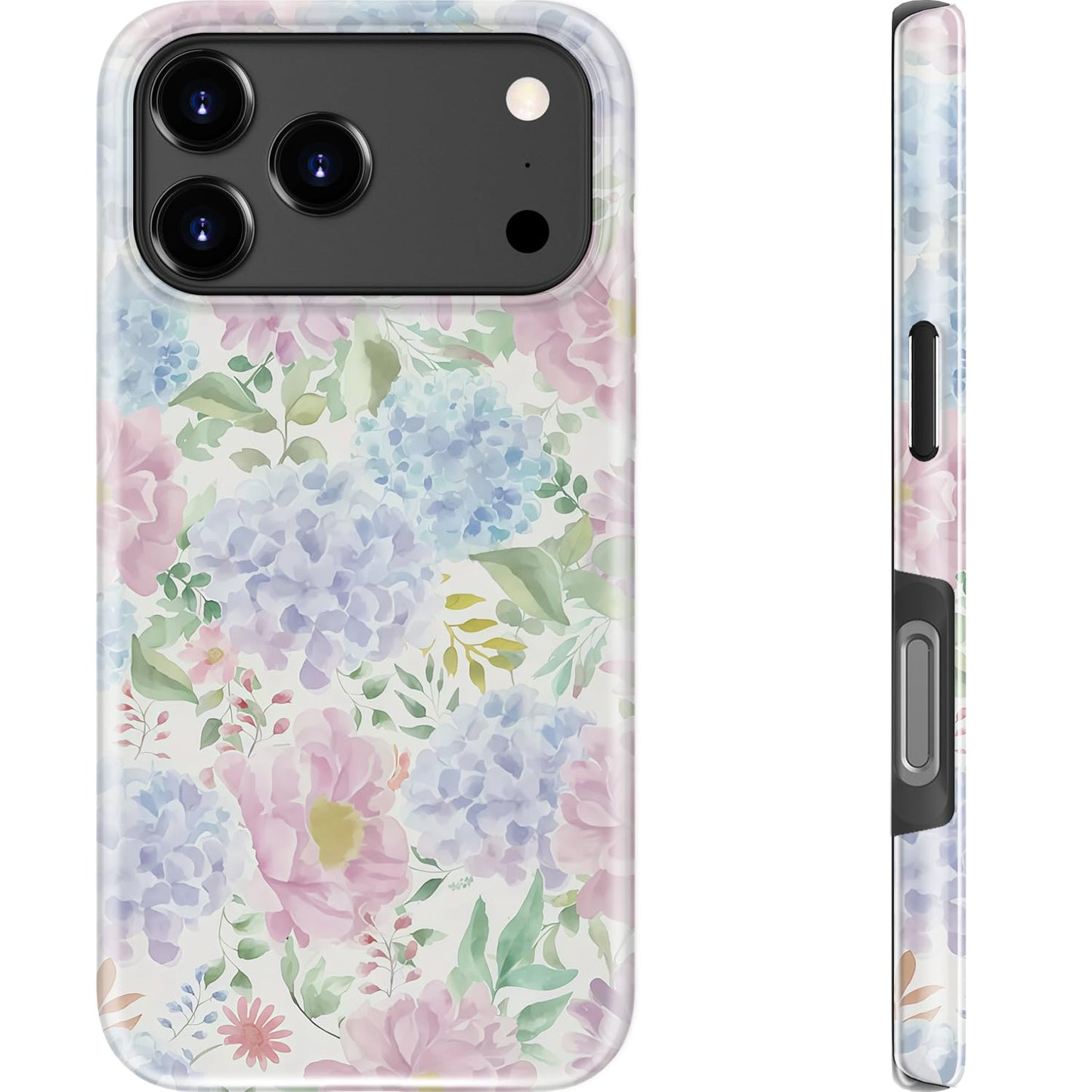 Goodon for iPhone 15 Pro Max Case, Cute Preppy Floral, MagSafe Compatible | Dual-Layer Hard Shell & Silicone, Wireless Charging, Slim Fit Phone Cover with Wildflower Designs for Women Girls