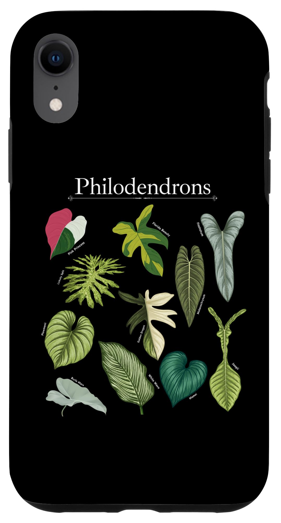 Philodendron Varieties Florida Beauty Joepii House Plants Case for iPhone 14