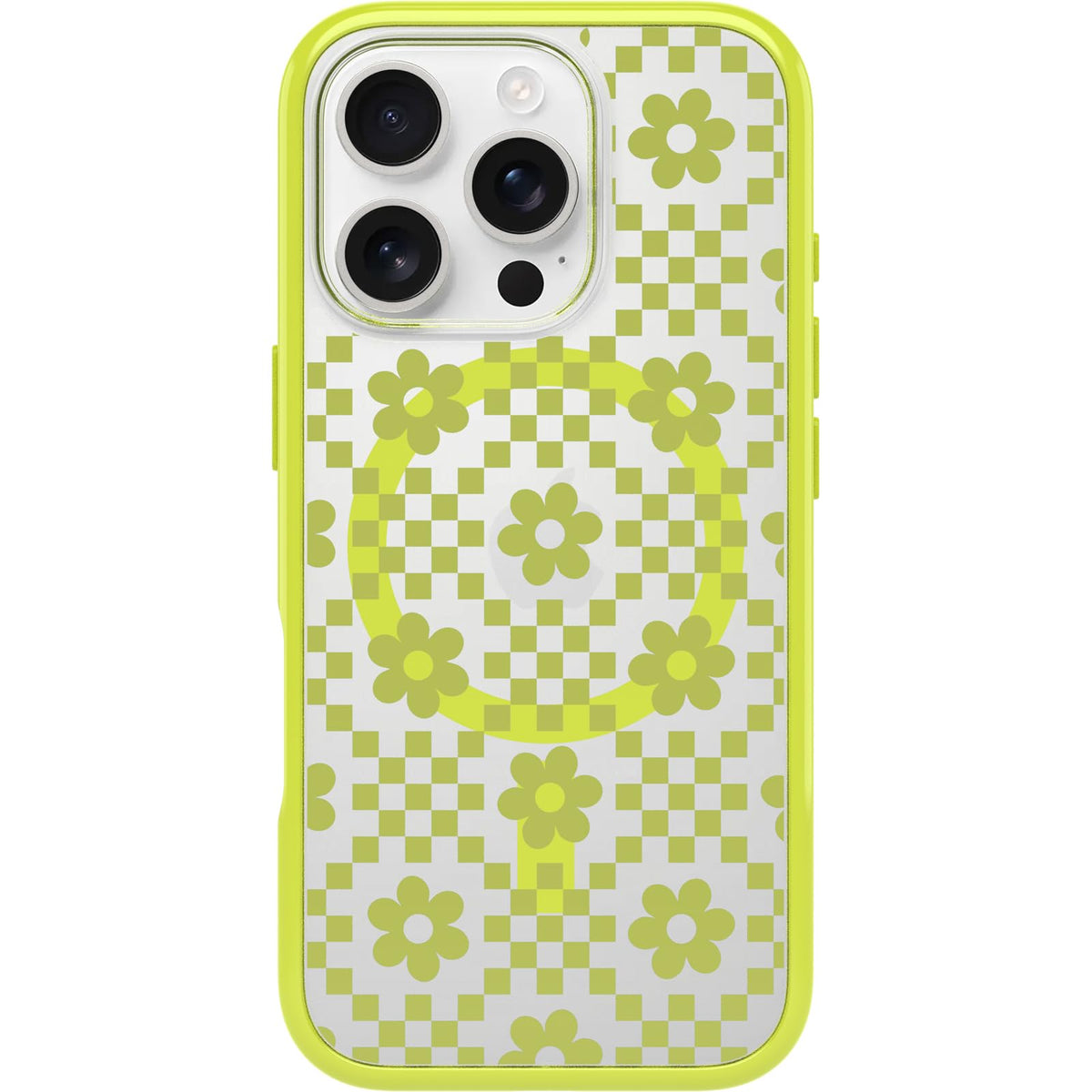 OtterBox iPhone 16 Pro Symmetry Series Clear Case - Pink Leopard Print | Snaps to MagSafe, Ultra-Sleek, Raised Edges Protect Camera & Screen, Ultra-Thin, Sleek iPhone Case