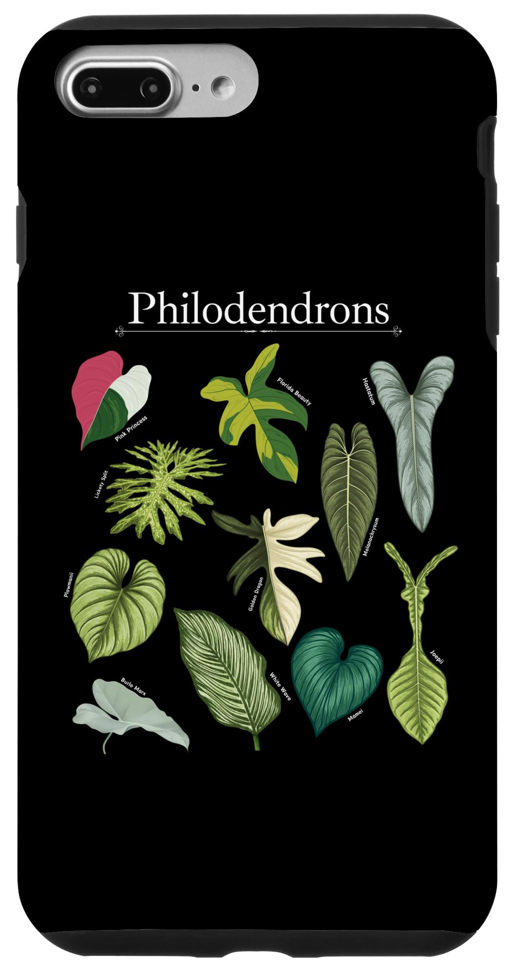 Philodendron Varieties Florida Beauty Joepii House Plants Case for iPhone 14
