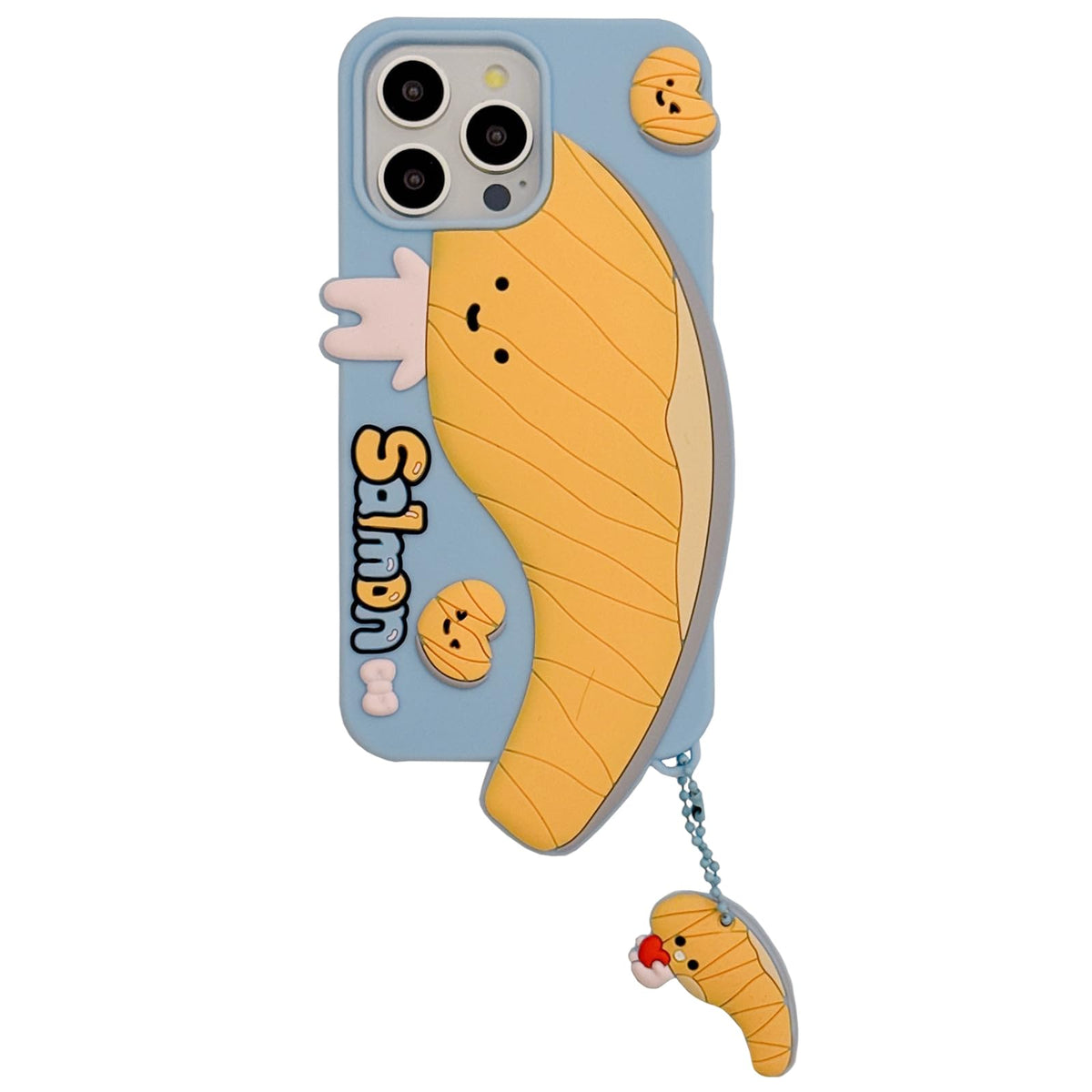 Funny 3D Silicone Case for iPhone 17 Pro Max,Cute Cartoon Black Mask Kawaii Phone Case for Women Girls Soft Rubber Bumper Cool Fun Cover for iPhone 17 Pro Max