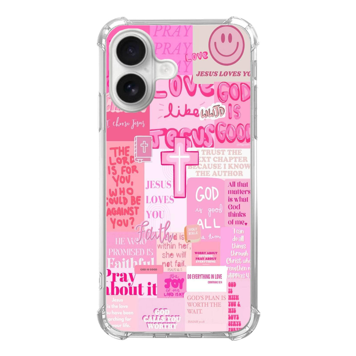 Christmas Snowflakes Pattern Phone Case Compatible with iPhone 17，Red Christmas Falling Snowflake Cool Trendy TPU Bumper Protective Cover Case for iPhone 17