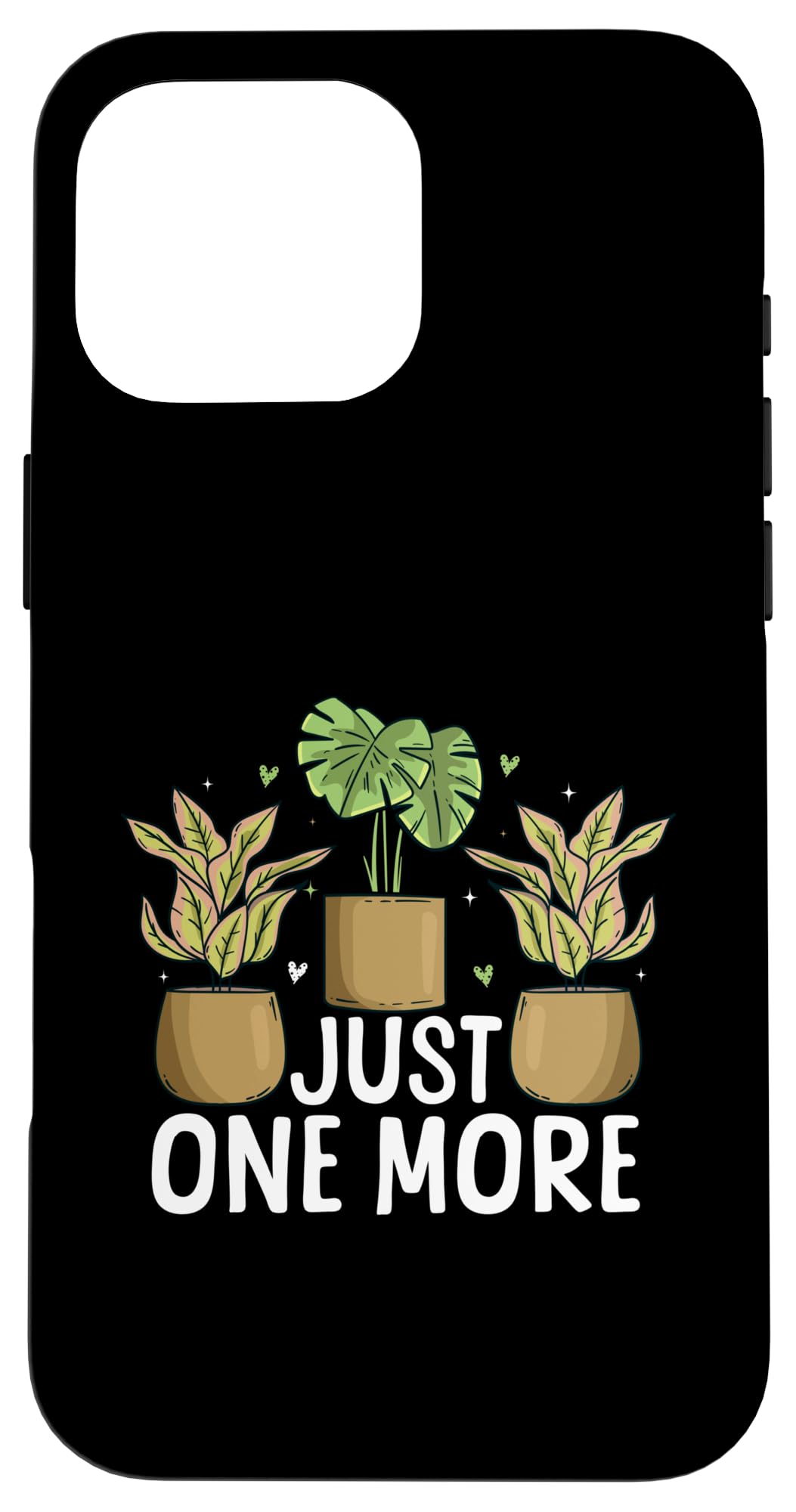 Bright Green Houseplants Classic Style Nature Lover Case for iPhone 16