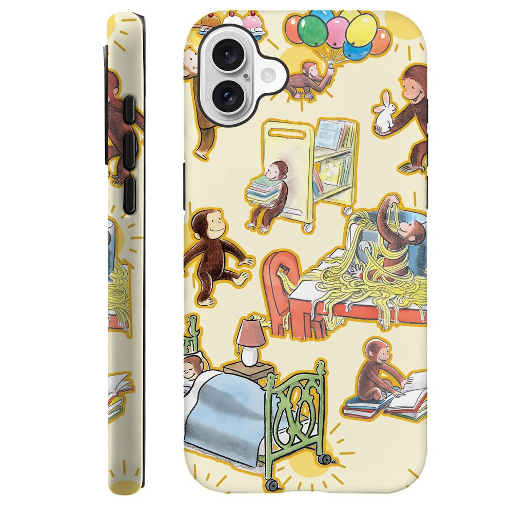 Case for iPhone 17 Pro - [Drop Protection Phone Cover] - Hybrid Case for Girl Women - Cute Cat Playful
