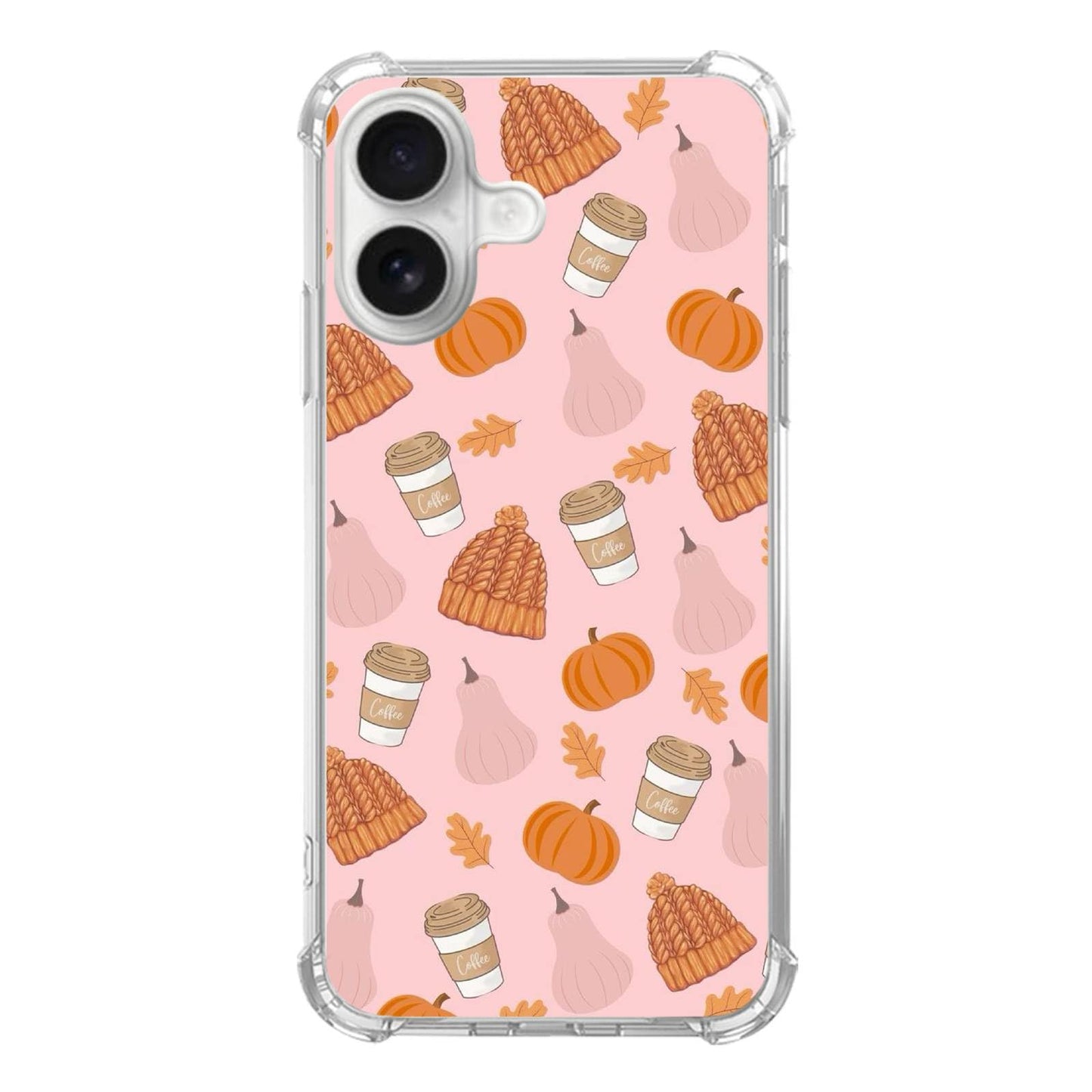 Christmas Snowflakes Pattern Phone Case Compatible with iPhone 17，Red Christmas Falling Snowflake Cool Trendy TPU Bumper Protective Cover Case for iPhone 17
