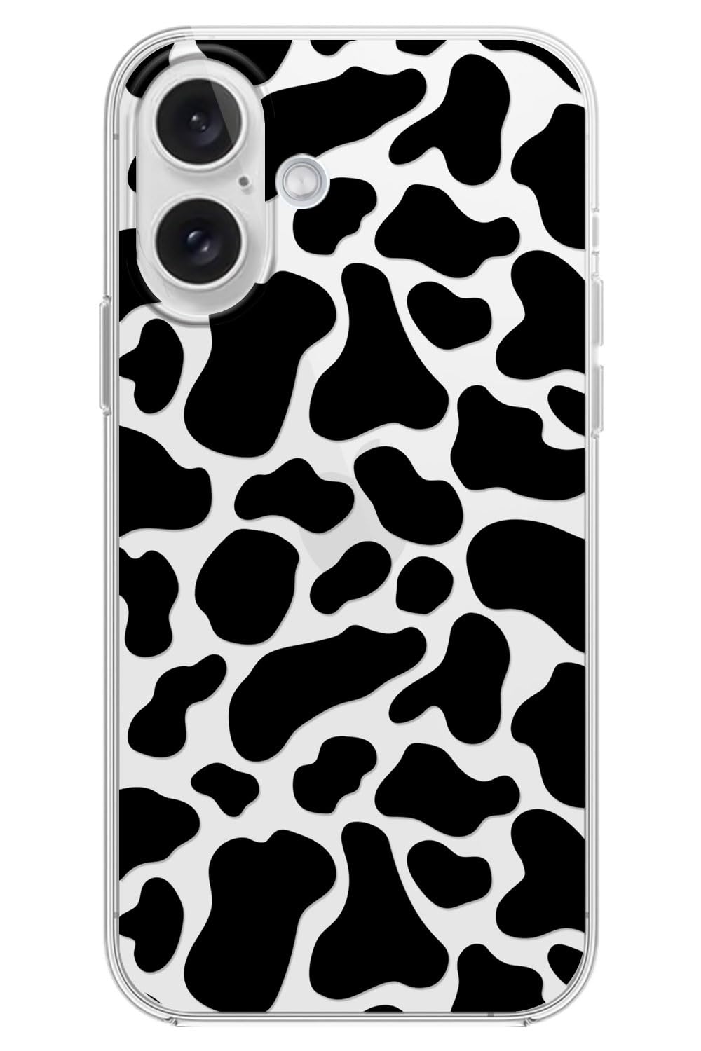 Blingy's for iPhone 17 Case, Christmas Tree Snowflake Winter Clear Case | Transparent, Winter Holiday Design, Snowflake Pattern, Christmas Pattern, Merry Christmas, Soft TPU Protective Case 6.3 in