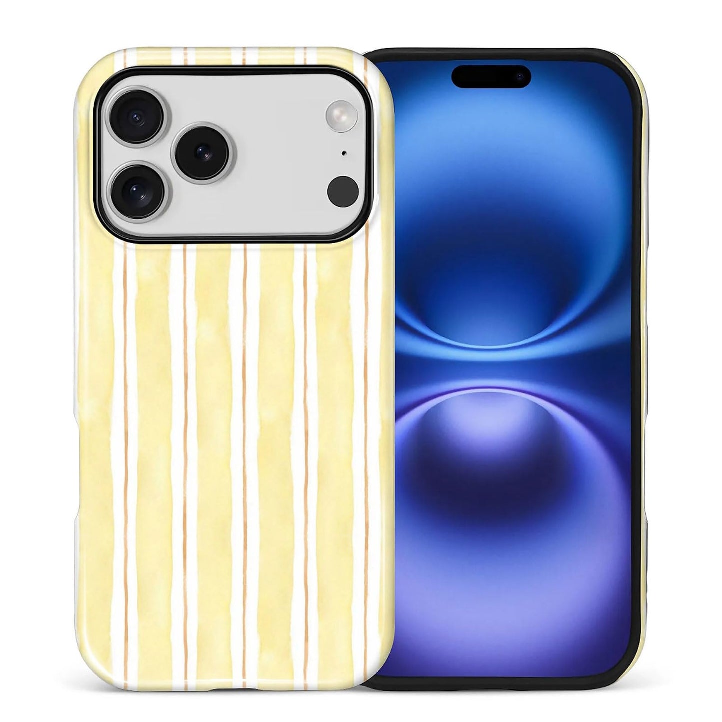 Case Compatible with iPhone 17 Pro,Double Layer Protection, Matte Finish, Anti-Drop and Anti-Fingerprint Armor -Yellow Striped Taco Vacation Sausage Dog Collage