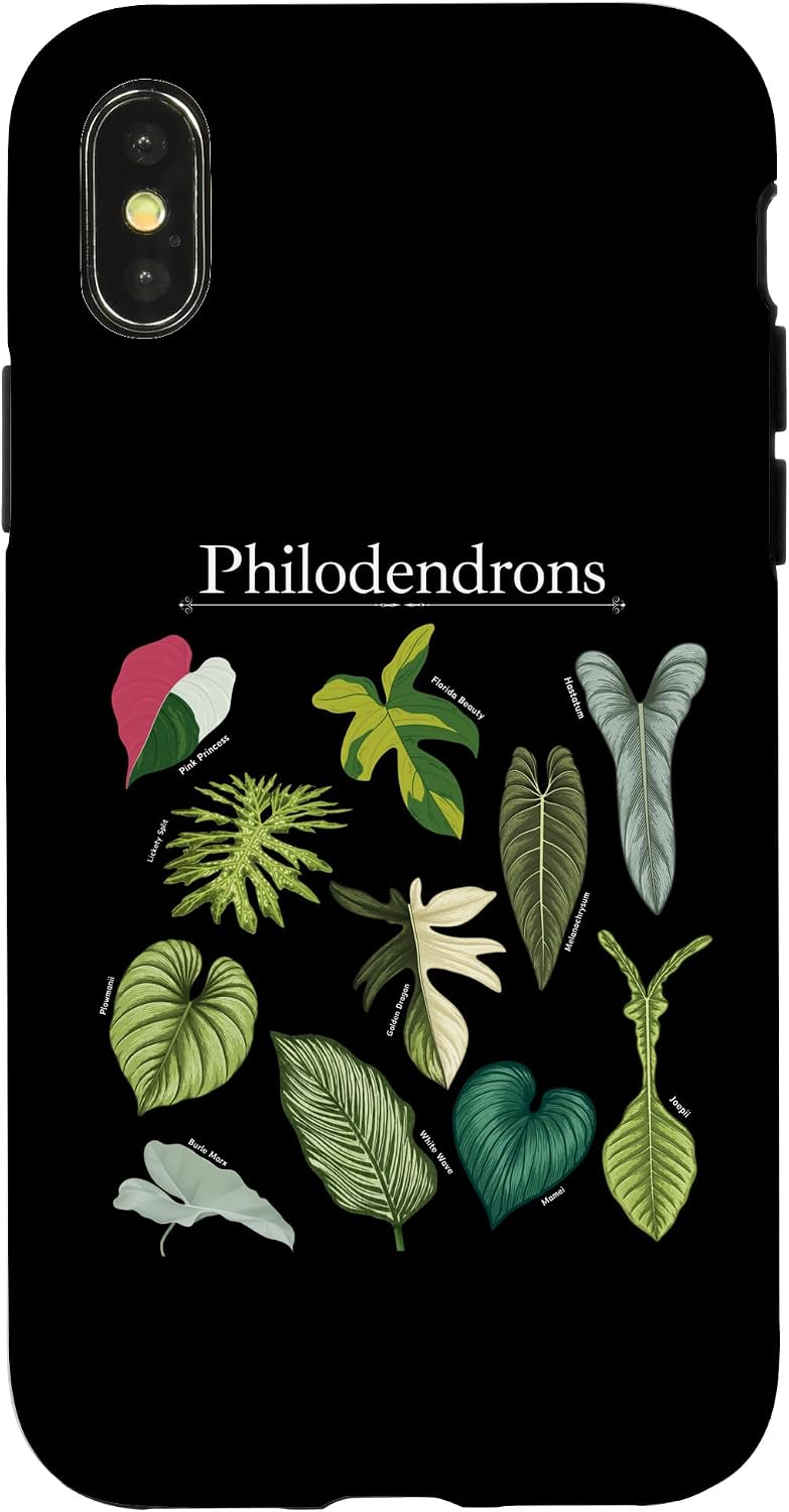 Philodendron Varieties Florida Beauty Joepii House Plants Case for iPhone 14