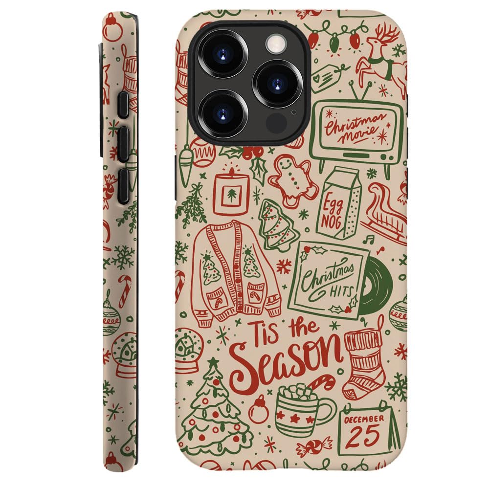 Case for iPhone 17 Pro - [Drop Protection Phone Cover] - Hybrid Case for Girl Women - Cute Cat Playful