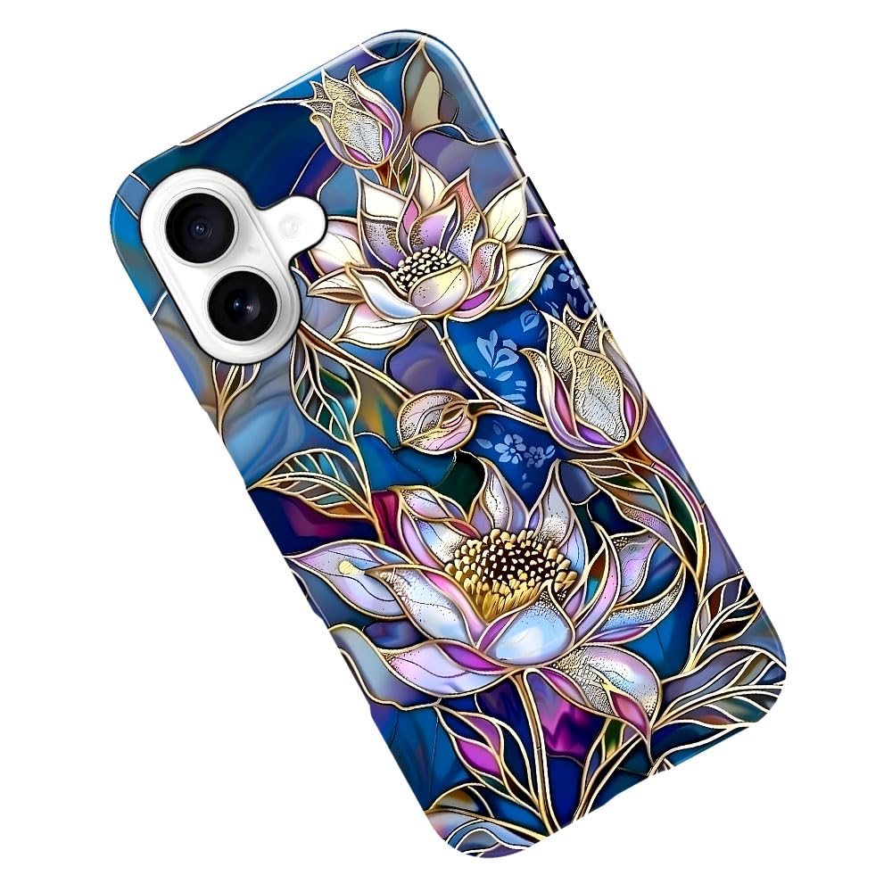 Case for iPhone 17,Christmas Lights Cute Holiday Phone Case Military-Grade Drop Protection Cover for Women Girl - Glossy