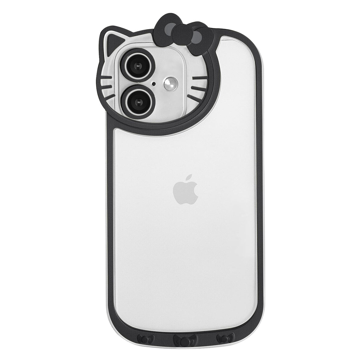 Compatible with iPhone 17 Pro Max Clear Case, Cute Cat Case for Women Girls Kids Cartoon Design Case Cover Shell Slim Soft Protective Case with Camera Lens for iPhone 17 Pro Max, Pink