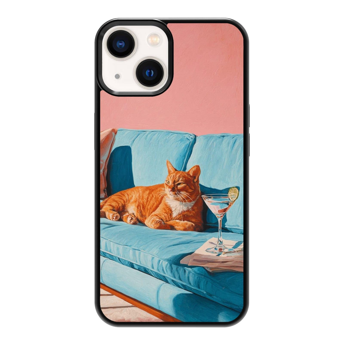 Nature Stained Glass Green Forest Tree Sunlight Phone Case, Shockproof Protective Cover for iPhone 11 12 13 14 15 16 17 Pro Max Plus Mini XR 7 8 SE