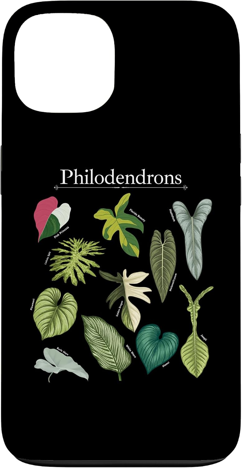 Philodendron Varieties Florida Beauty Joepii House Plants Case for iPhone 14
