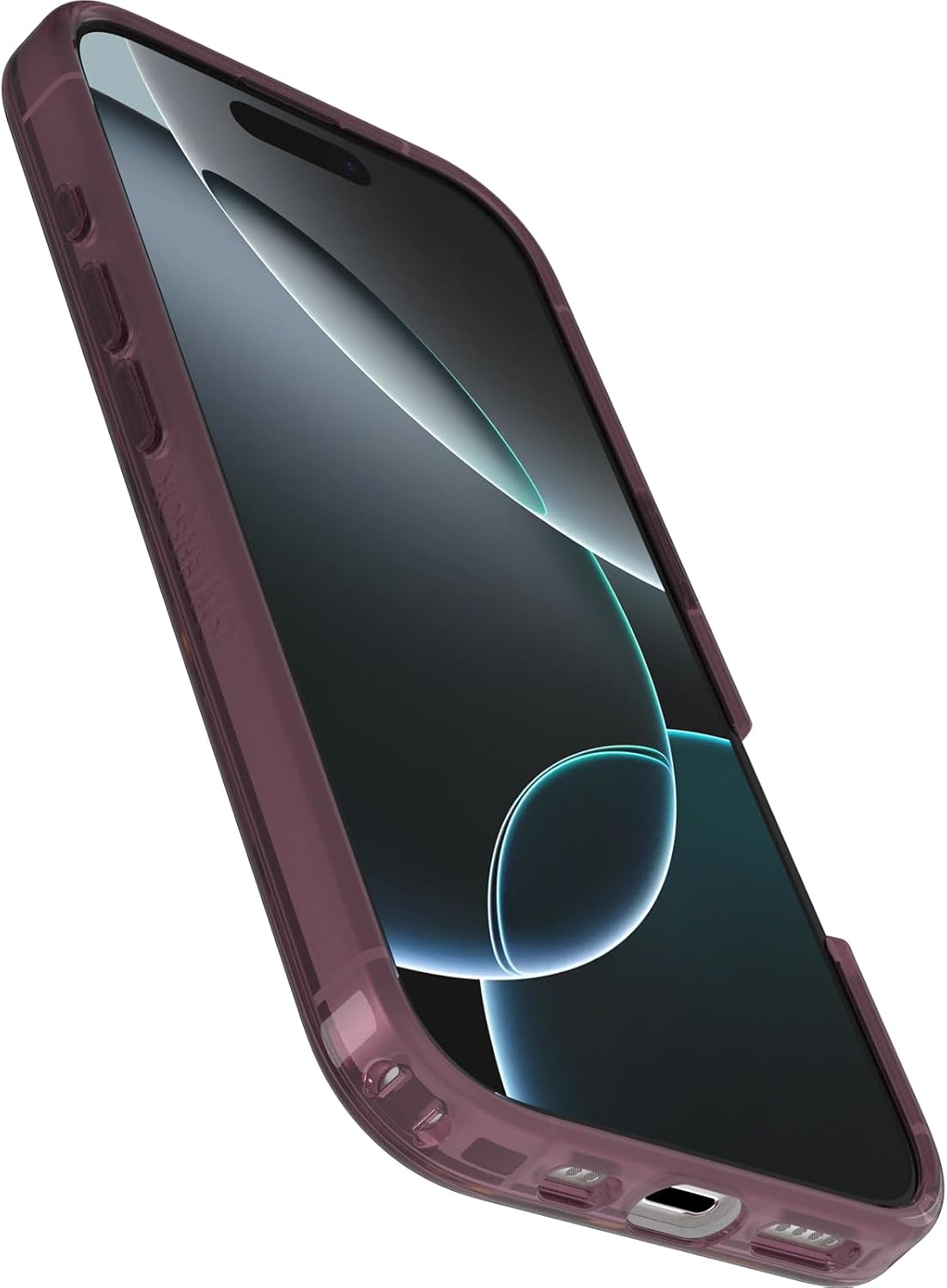 OtterBox iPhone 16 Pro Symmetry Series Clear Case - Pink Leopard Print | Snaps to MagSafe, Ultra-Sleek, Raised Edges Protect Camera & Screen, Ultra-Thin, Sleek iPhone Case