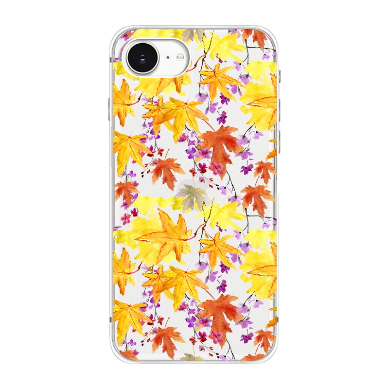 Blingy's for iPhone 17e Case/iPhone 16e Case, Fun Dog Style with Paw Print Pattern Cute Cartoon Animal Design Transparent Soft TPU Protective Clear Case 6.1 inch (Dogs w/Prints)