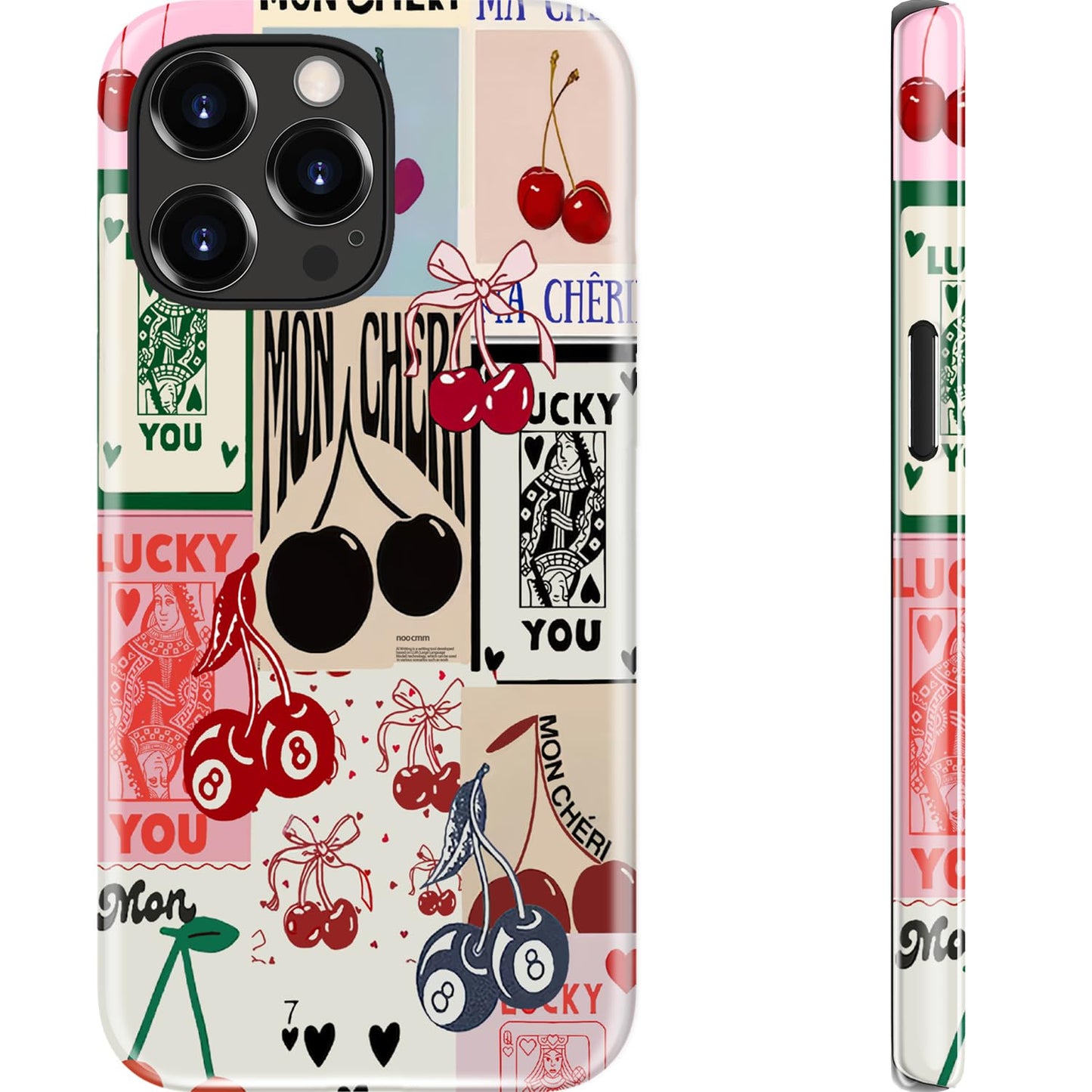 Goodon for iPhone 15 Pro Max Case, Cute Preppy Floral, MagSafe Compatible | Dual-Layer Hard Shell & Silicone, Wireless Charging, Slim Fit Phone Cover with Wildflower Designs for Women Girls