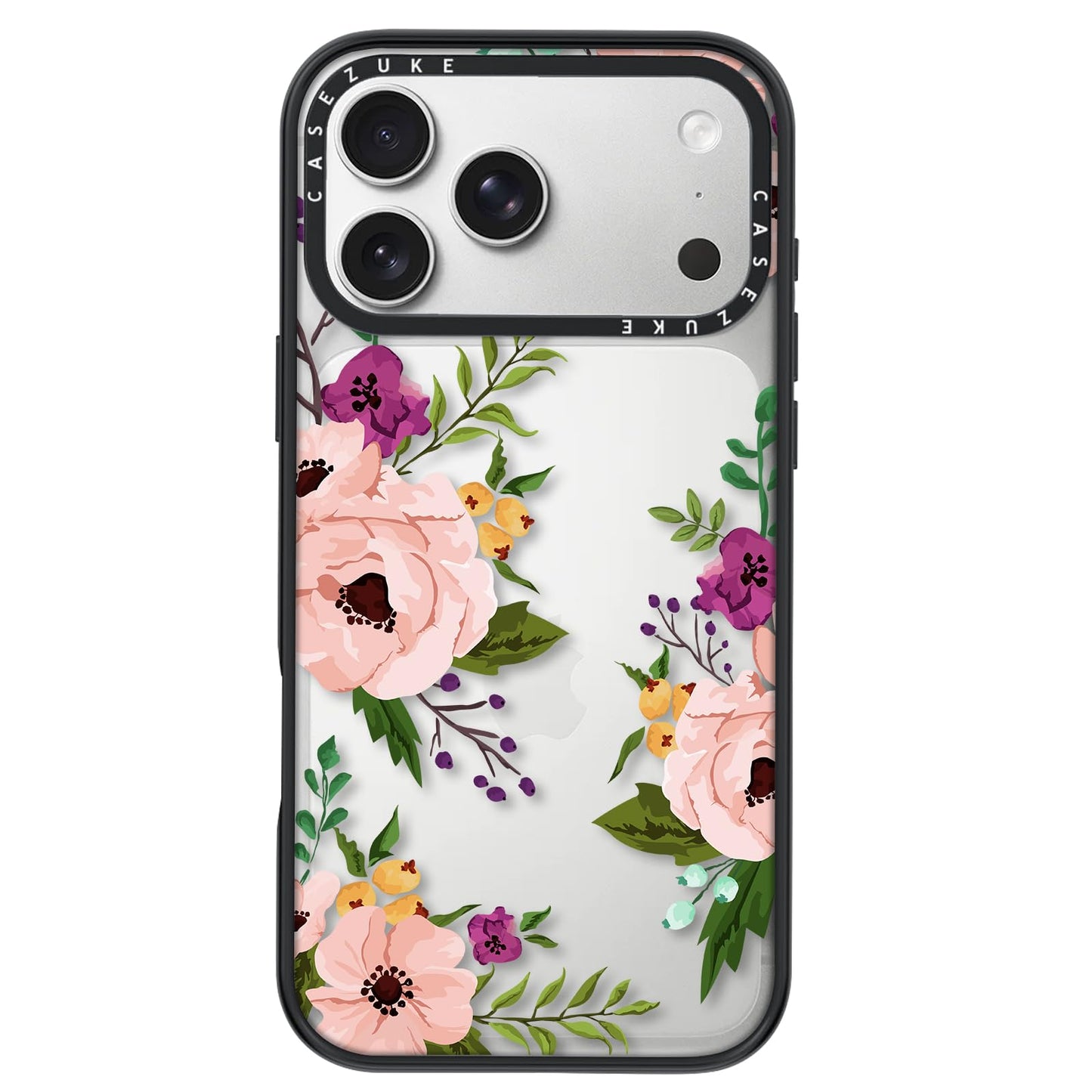 Clear TPU Phone Case Cover for iPhone with Design, Drop Protection, Cute Case for Girl Women (Cat2, iPhone 17 Pro Max)