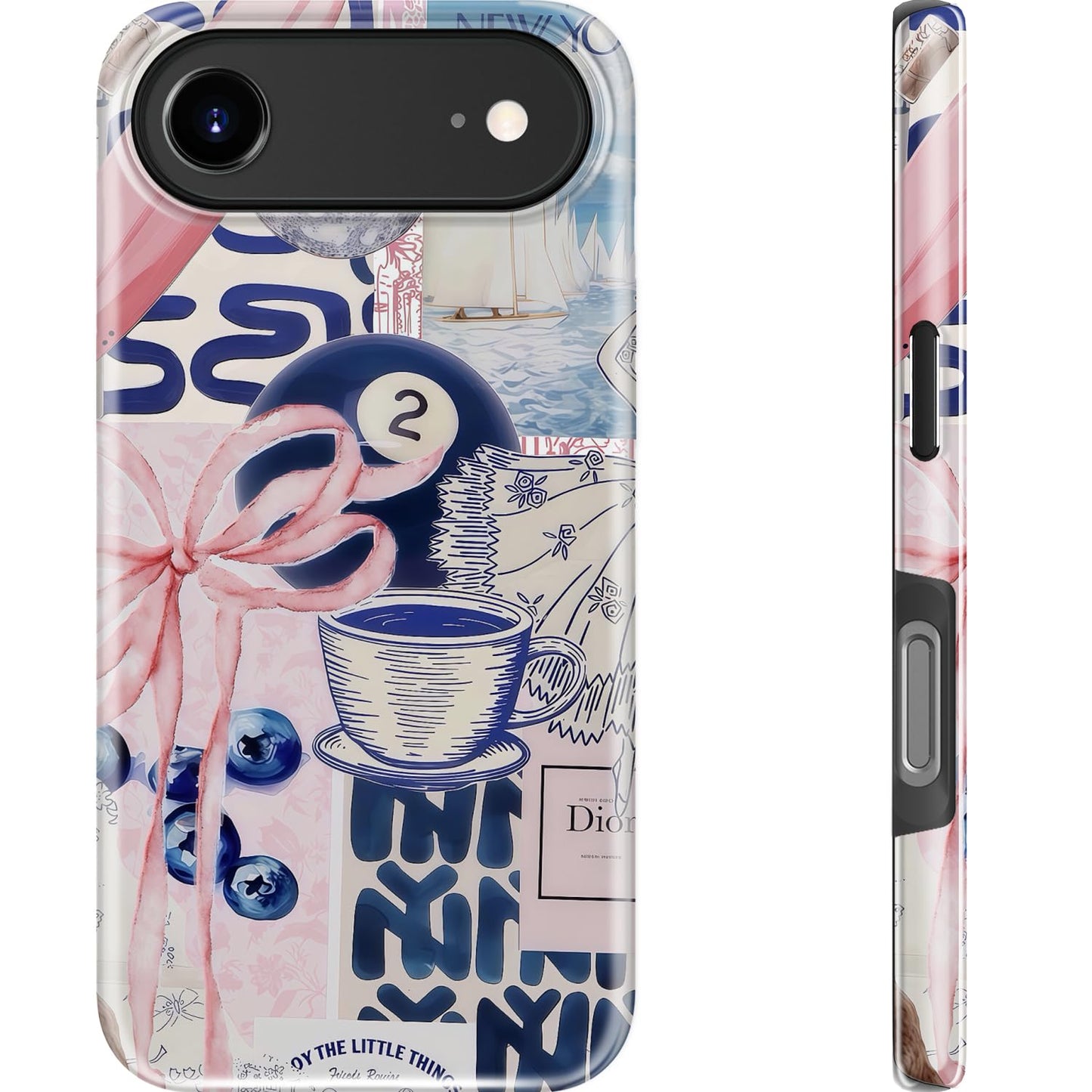 Goodon for iPhone 15 Pro Max Case, Cute Preppy Floral, MagSafe Compatible | Dual-Layer Hard Shell & Silicone, Wireless Charging, Slim Fit Phone Cover with Wildflower Designs for Women Girls