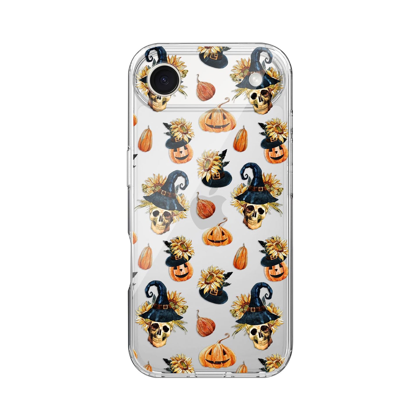 Blingy's for iPhone 17 Case, Christmas Tree Snowflake Winter Clear Case | Transparent, Winter Holiday Design, Snowflake Pattern, Christmas Pattern, Merry Christmas, Soft TPU Protective Case 6.3 in