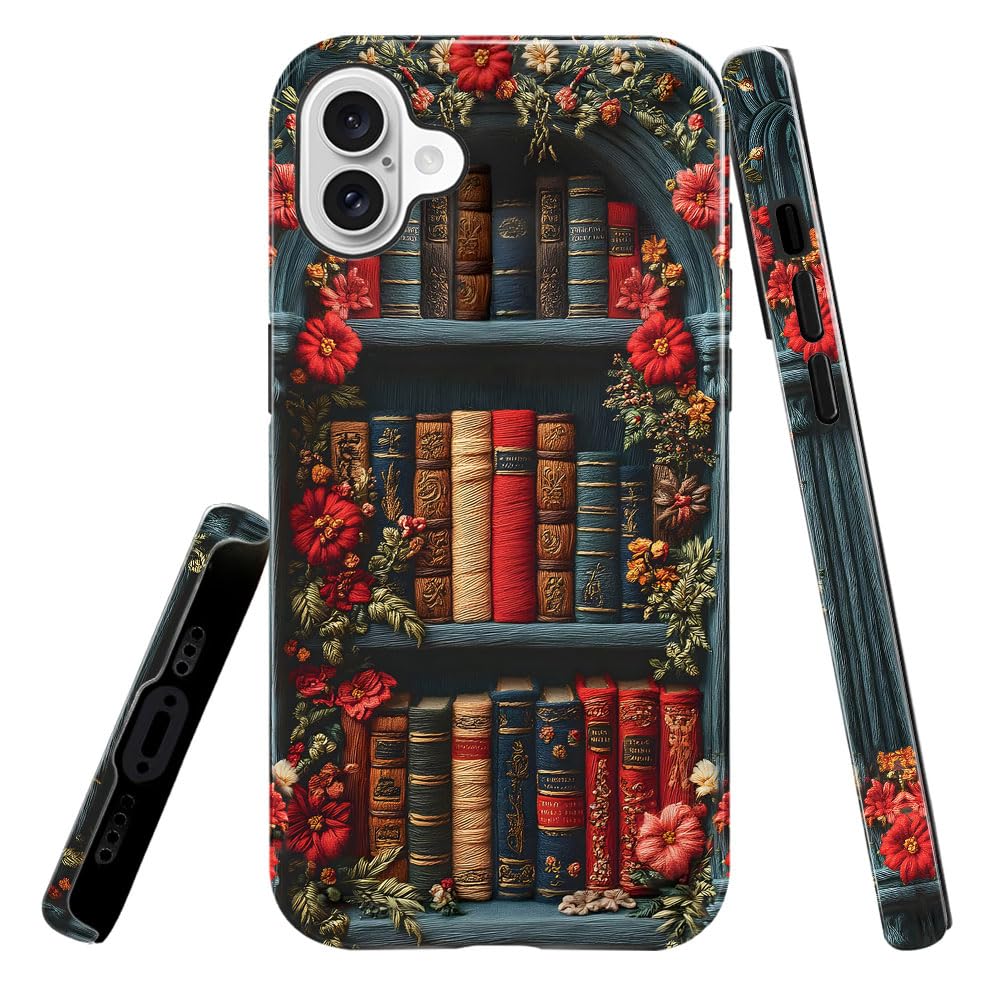 Case for iPhone 14,Christmas 3D Winter Phone Case Slim Silicone Shockproof Cover for Girls Women（Glossy & Durable）