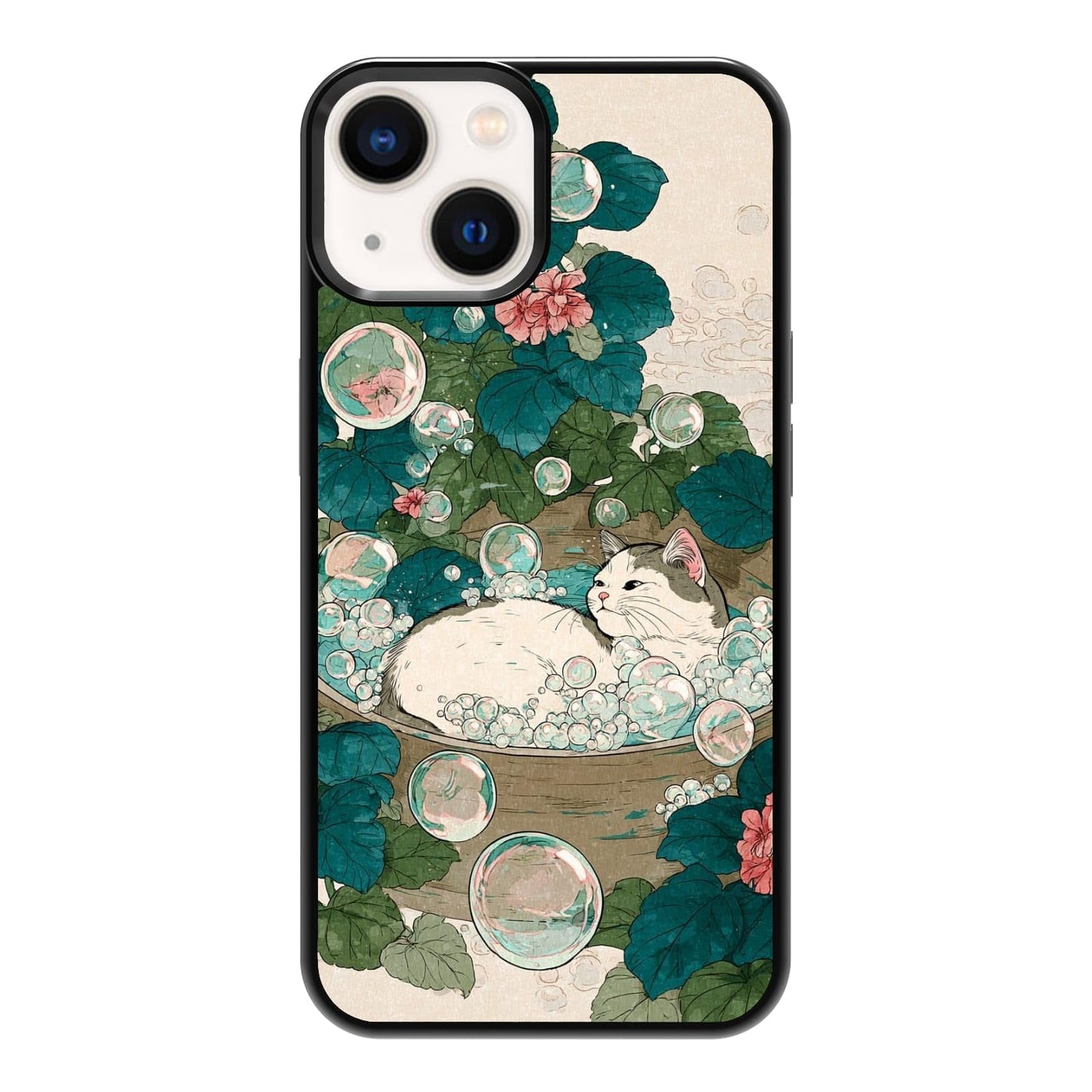 Vibrant Redwood Forest Path Wildflowers Nature Landscape Phone Case, Shockproof Protective Cover for iPhone 11 12 13 14 15 16 17 Pro Max Plus Mini XR 7 8 SE
