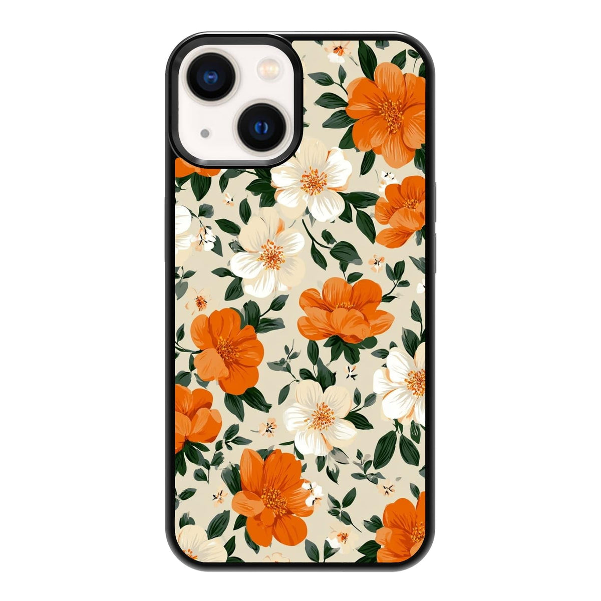 Four Seasons Tree of Life Watercolor Nature Phone Case, Shockproof Protective Cover for iPhone 11 12 13 14 15 16 17 Pro Max Plus Mini XR 7 8 SE