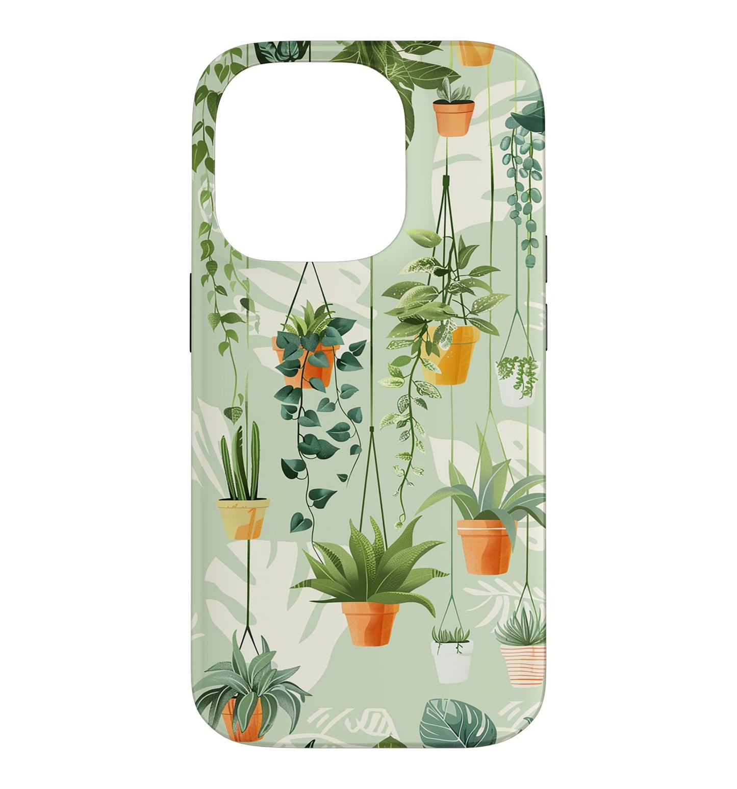 Potted Plants Botanical Gardening Case for iPhone 16