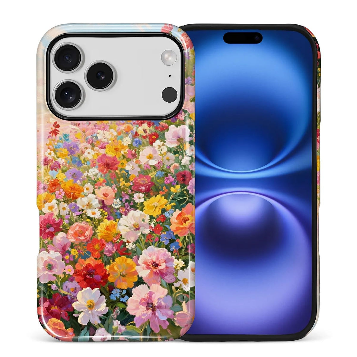 Case for iPhone 15, Shockproof Hybrid Protective Phone Case, Dual-Layer Drop Protection Anti-Scratch, Cozy Cats